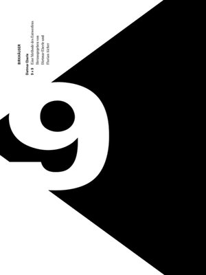 cover image of 9 x 9 – Eine Methode des Entwerfens